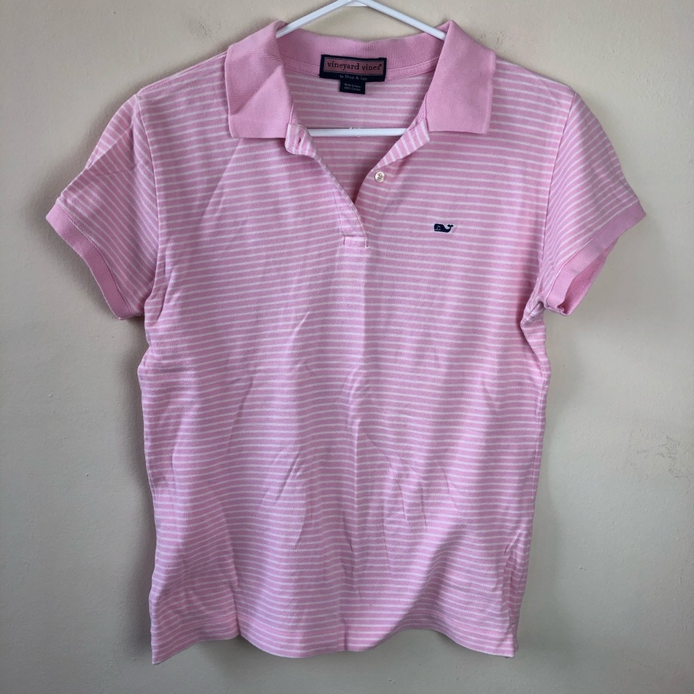 Vineyard Vines striped polo shirt